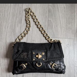Juicy Couture Y2K Leather Shoulder Bag 🖤🖤
